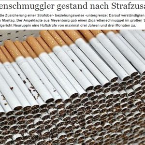 Người Việt Nam bị phạt nhiều năm tù và 140.000 Euro vì buôn lậu thuốc lá tại Đức