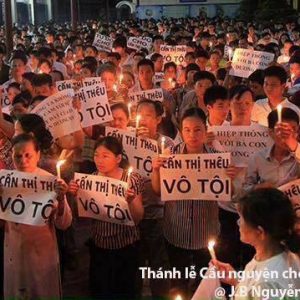 Dân oan Dương Nội – Bà Cấn thị Thêu mãn án tù