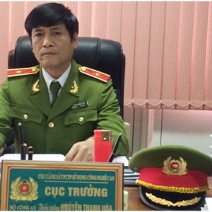 Bắt tạm giam Thiếu tướng Công an Nguyễn Thanh Hóa,nguyên cục trưởng Cục Cảnh sát phòng chống tội phạm công nghệ cao vì liên quan tổ chức đánh bạc