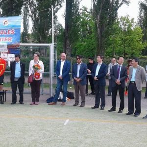 Người Việt tại Berlin tham gia chương trình „Bóng đá kết nối các dân tộc“