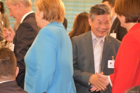 Liên Hiệp Người Việt tại Đức dự Hội nghị thượng đỉnh về hội nhập, nhập cư tại phủ Thủ tướng Đức 13.6.2018