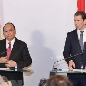 Thủ tướng Áo nêu vấn đề nhân quyền trong cuộc hội đàm với Thủ tướng Nguyễn Xuân Phúc