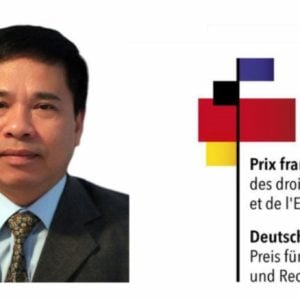 Ông Vũ Quốc Ngữ được trao Giải Nhân quyền Pháp – Đức 2019 (Franco-German Prize for Human Rights and the Rule of Law)