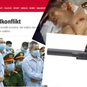 Vụ Đồng Tâm: Báo Đức đặt câu hỏi về khẩu súng bắn chết cụ Lê Đình Kình