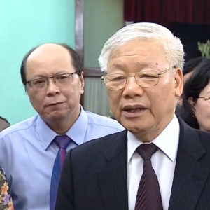 General Secretary cum President Nguyen Phu Trong reappears unfit just before National Independence Day