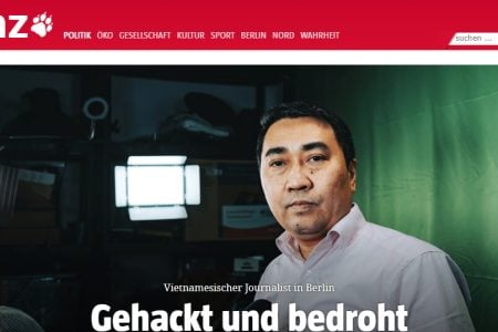 Nhà báo Việt Nam tại Berlin: Bị tấn công và bị đe dọa