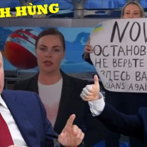 Nữ anh hùng chiếm giữ kênh truyền hình nhà nước Nga
