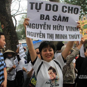 One year after being arrested, activist Nguyen Thuy Hanh has not been tried