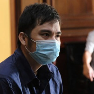 Former police captain Le Chi Thanh was sentenced to three years in prison for defaming deputy minister of Public Security