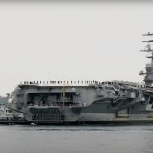 Why did “USS Ronald Reagan” cancel the visit to Vietnam?