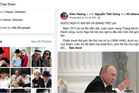 Vietnamese people express their joy on social networks as Russian troops flee Ukraine