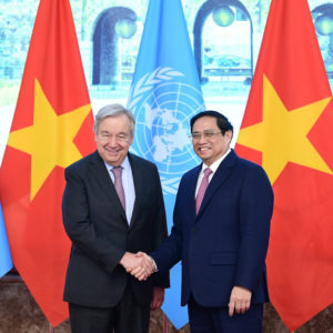 UN Secretary-General publicly addresses human rights issues during his visit to Vietnam