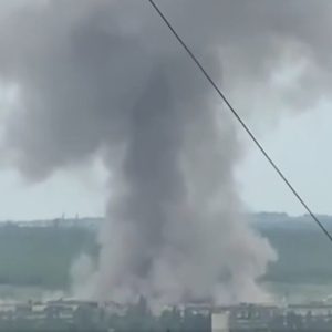 Căn cứ quân sự của Nga nổ tung bởi Storm Shadows do Anh sản xuất’ khi Ukraine tấn công trở lại