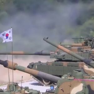 Máy bay chiến đấu, trực thăng và xe tăng trong các trò chơi chiến tranh ‘tiêu diệt’ của Hoa Kỳ đối với cuộc xâm lược của Triều Tiên