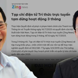 “Trùm chăn dắt báo chí” Nguyễn Mạnh Hùng vung gậy, Zing News ngoan ngoãn chịu phạt!