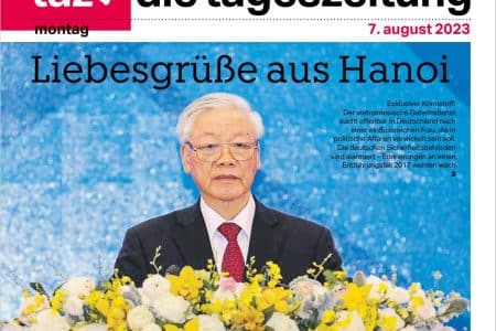 Thông cáo báo chí của tổ chức Phóng viên Không Biên giới: Phá vỡ việc chặn trang web tờ TAZ của Đức tại Việt Nam