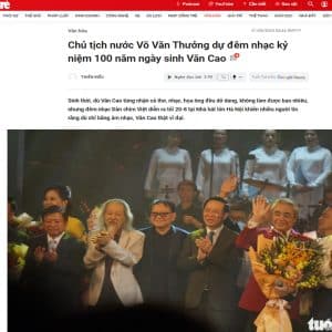 Did President Vo Van Thuong assist “boss” in Viet A Scandal?