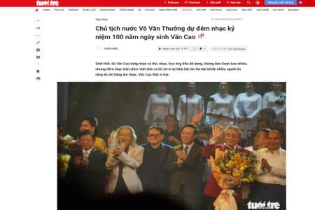 Did President Vo Van Thuong assist “boss” in Viet A Scandal?