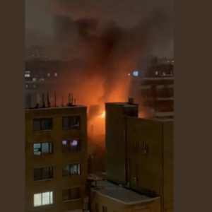 Nhà máy điện từ ở Moscow bốc cháy