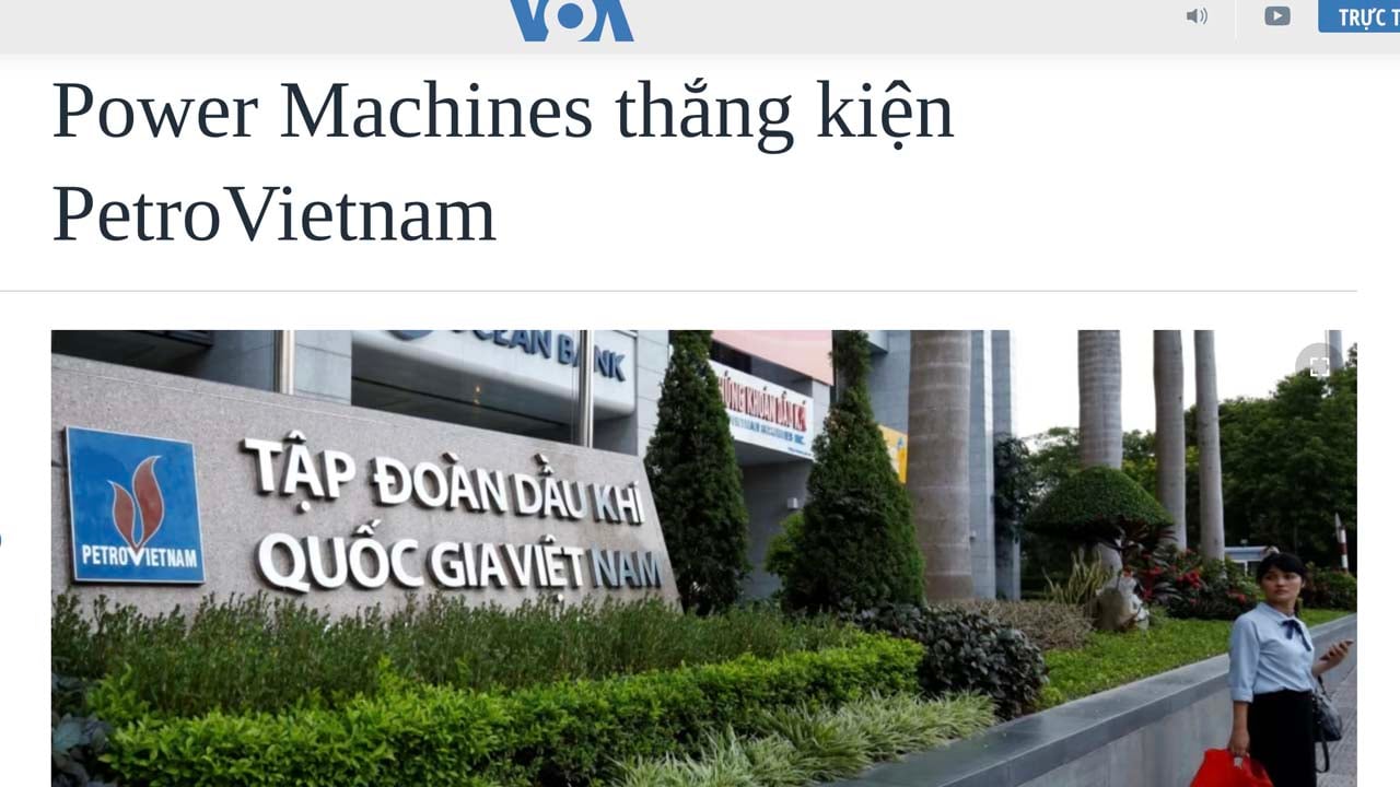 Vì sao PetroVietnam thua kiện 500 Triệu USD?