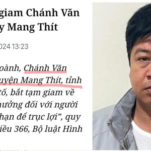 Chủ tịch V.V Thưởng có liên quan đến vụ bắt Chánh Văn phòng Huyện ủy huyện Mang Thít?