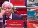 Xuất hiện biển báo chức danh Bộ trưởng Bộ Công an Lương Tam Quang