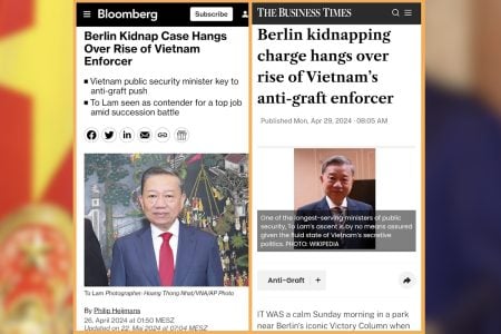 Báo chí quốc tế đã cảnh báo Tô Lâm về vụ bắt cóc Trịnh Xuân Thanh, ngay khi ông chưa giữ chức Chủ tịch nước