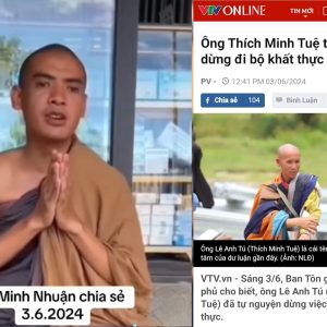 Monk Minh Nhuan accuses Vietnamese police of raiding and arresting monk Thich Minh Tue and others