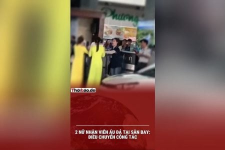 HAI NỮ NHÂN VIÊN ẨU ĐẢ TẠI SÂN BAY: ĐIỀU CHUYỂN CÔNG TÁC