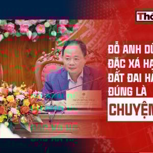 ĐỖ ANH DŨNG: ĐẶC XÁ HẠNG SANG, ĐẤT ĐAI HÀNG TỶ – ĐÚNG LÀ CHUYỆN BI HÀI.