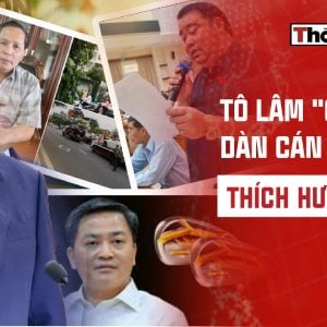 TÔ LÂM “CHÊ” DÀN CÁN BỘ THÍCH HƯỞNG THỤ 