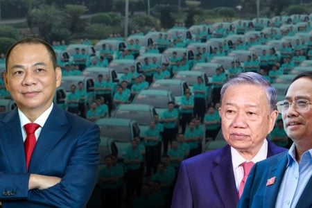Vượng Vin, tay phải dùng Thủ Chính, tay trái nắm Tô Tổng quay như “chong chóng”?
