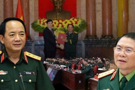 Fierce cometition in Vietnam’s Defense Ministry: Trinh Van Quyet is promoted to General to compete Nguyen Tan Cuong for Minister