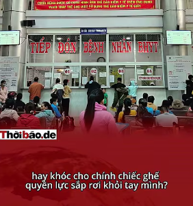 KHÓC VÌ GHẾ