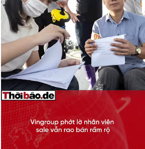 VINGROUP THÁCH THỨC SỞ XÂY DỰNG: BÁN CẦN GIỜ BẤT CHẤP VĂN BẢN CẤM!
