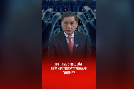 THU THÊM 7,5 TRIỆU ĐỒNG CHỈ VÌ KHAI TÊN THẬT TRÊN MẠNG – CÓ HỢP LÝ?