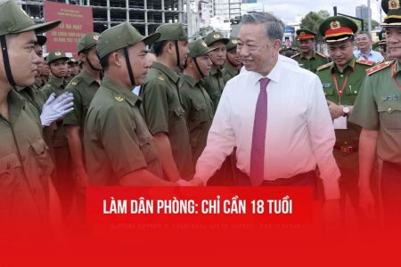 LÀM DÂN PHÒNG: CHỈ CẦN 18 TUỒI