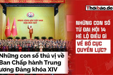 NHỮNG CON SỐ TỪ ĐẠI HỘI 14 HÉ LỘ ĐIỀU GÌ VỀ BỐ CỤC QUYỀN LỰC?