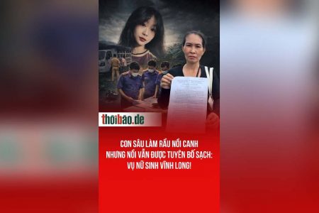 Con Sâu Làm Rầu Nồi Canh Nhưng Nồi Vẫn Được Tuyên Bố Sạch: Vụ Nữ Sinh Vĩnh Long!