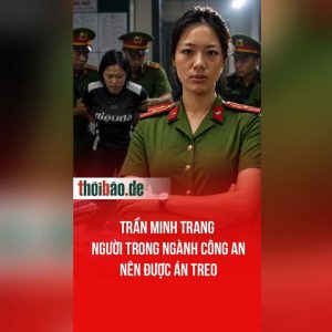 Trần Minh Trang – Người trong ngành Công An nên được án treo