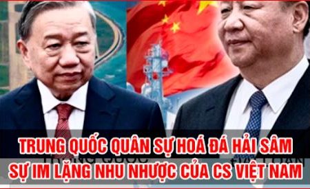 Bàn cờ Biển Đông: Trung Quốc công khai quân sự hóa Đá Hải Sâm.