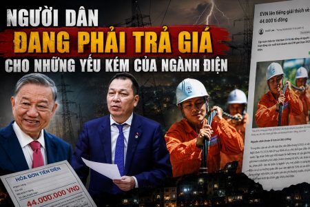 Người dân đang phải trả giá cho những yếu kém của ngành điện