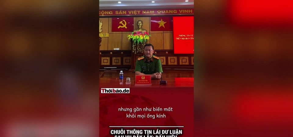 Chuỗi thông tin lái dư luận sau vụ Đắk Lắk: Dấu hiệu một kịch bản đánh lạc hướng bị nghi ngờ.
