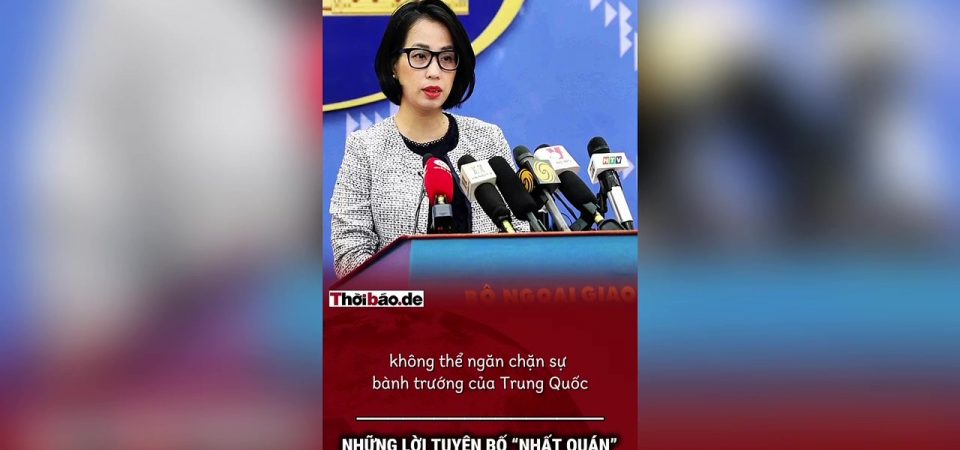 Những lời tuyên bố „nhất quán“ không thể ngăn chặn sự bành trướng của Trung Quốc.