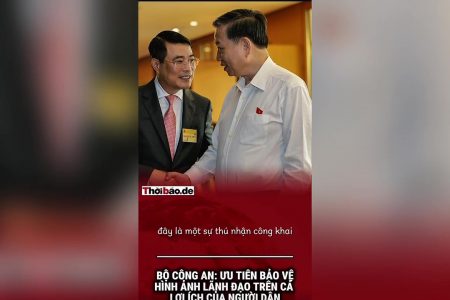 Bộ Công an: Ưu tiên bảo vệ hình ảnh lãnh đạo trên cả lợi ích của người dân.