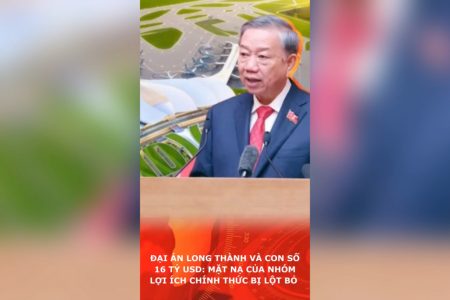 Đại án Long Thành và con số 16 tỷ USD: Mặt nạ của nhóm lợi ích chính thức bị lột bỏ