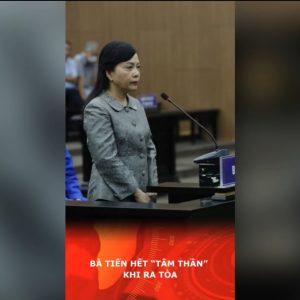 Bà Tiến hết “tâm thần” khi ra tòa