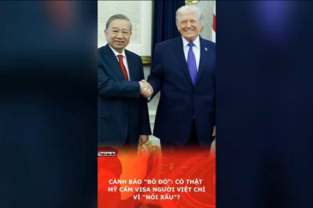 Cảnh báo “bò đỏ”: Có thật Mỹ cấm visa người việt chỉ vì “nói xấu”?