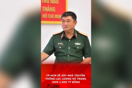 TP.HCM sẽ xây nhà truyền thống lực lượng vũ trang hơn 1.000 tỷ đồng.