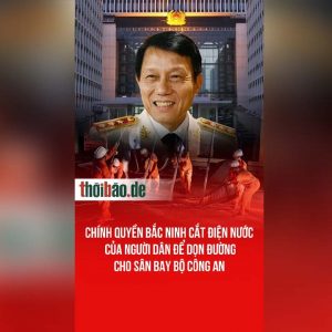 Chính quyền Bắc Ninh cắt điện nước của người dân để dọn đường cho sân bay Bộ Công an